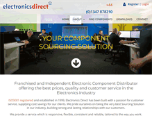 Tablet Screenshot of electronics-direct.com